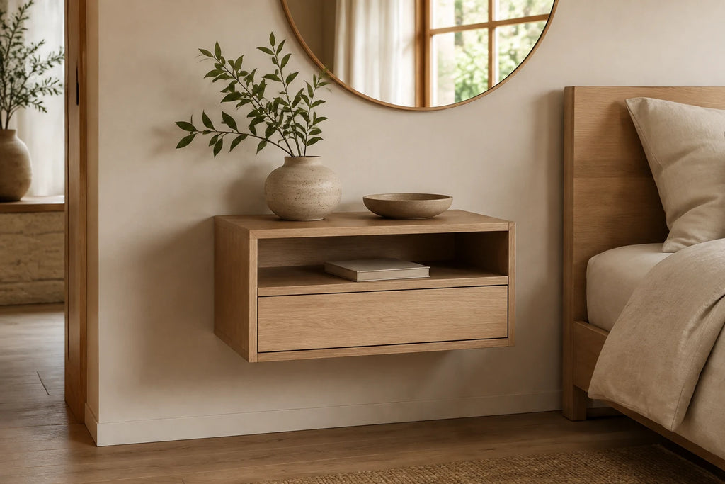 Floating Wall-Mounted Nightstand