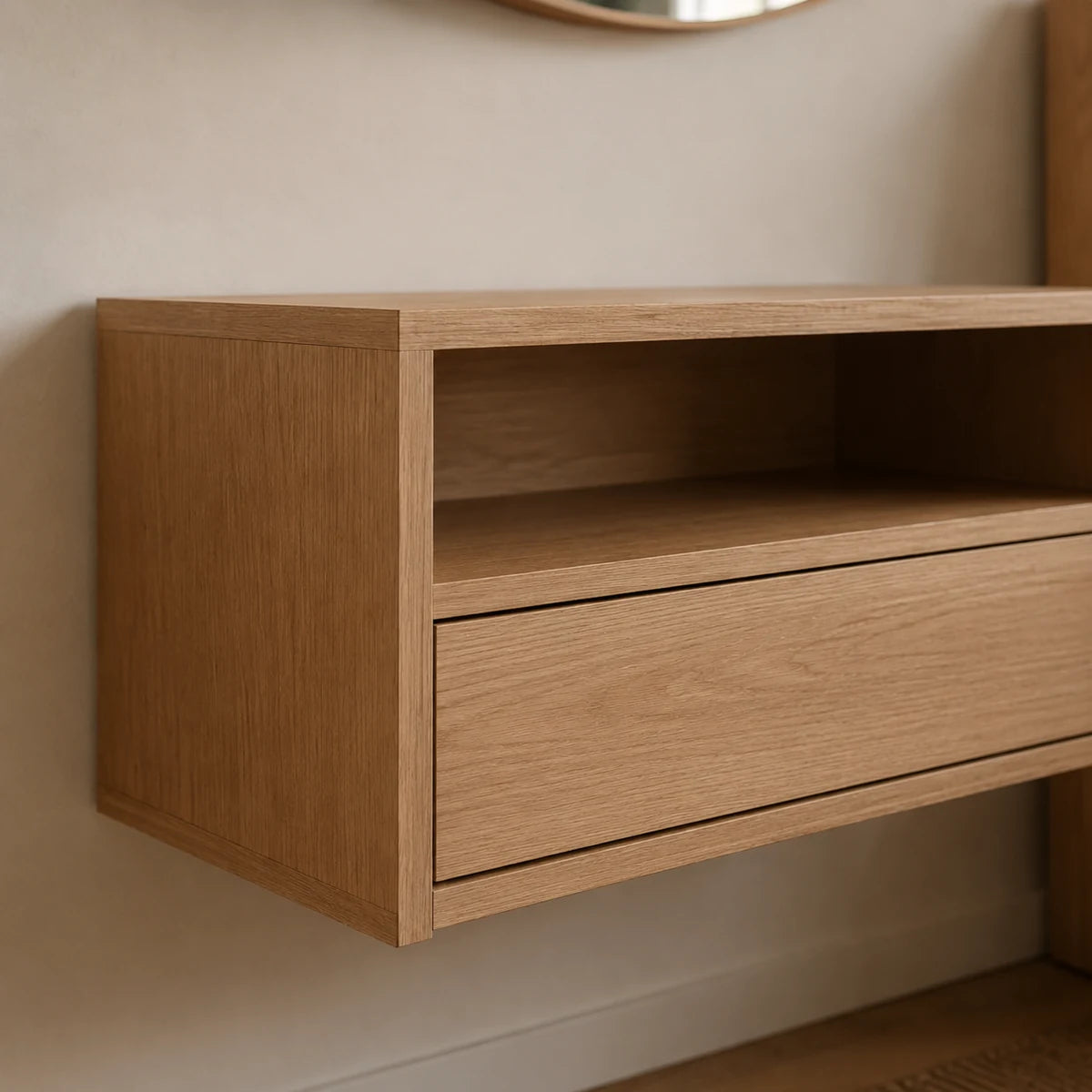 Floating Wall-Mounted Nightstand