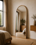 Arched Full-Length Floor Mirror