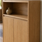 Two-Tier Bedroom Storage Cabinet