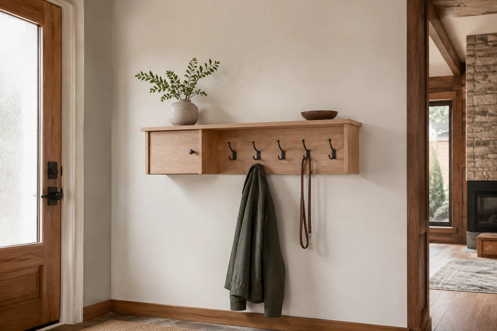 Wall-Mounted Entryway Organizer