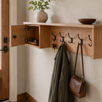 Wall-Mounted Entryway Organizer