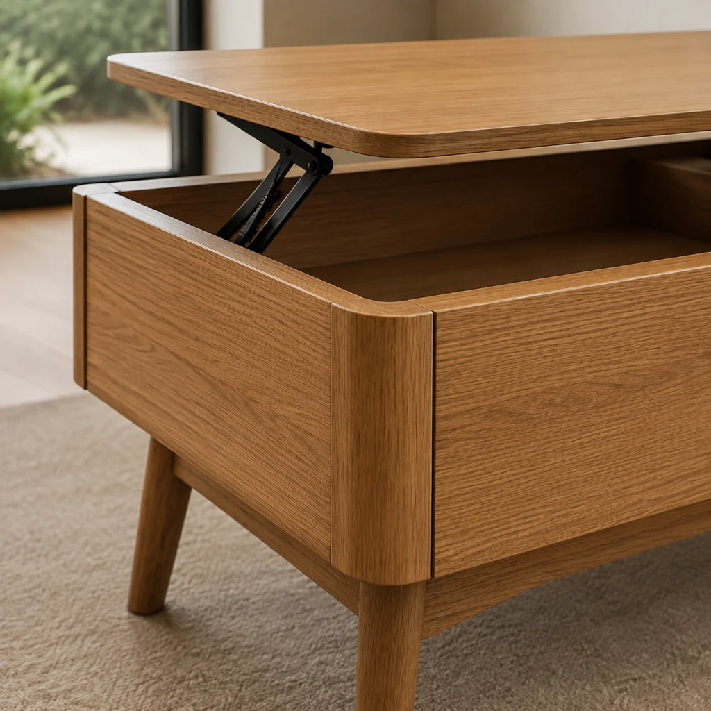 Lift-Top Storage Coffee Table