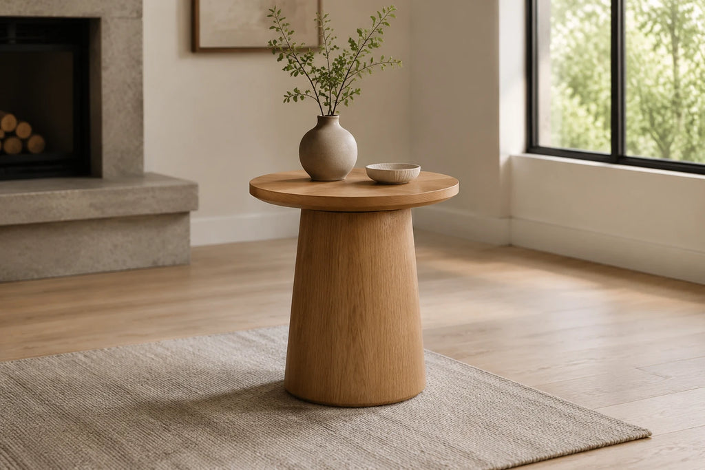 Round Accent Side Table