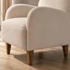 Boucle Accent Lounge Chair