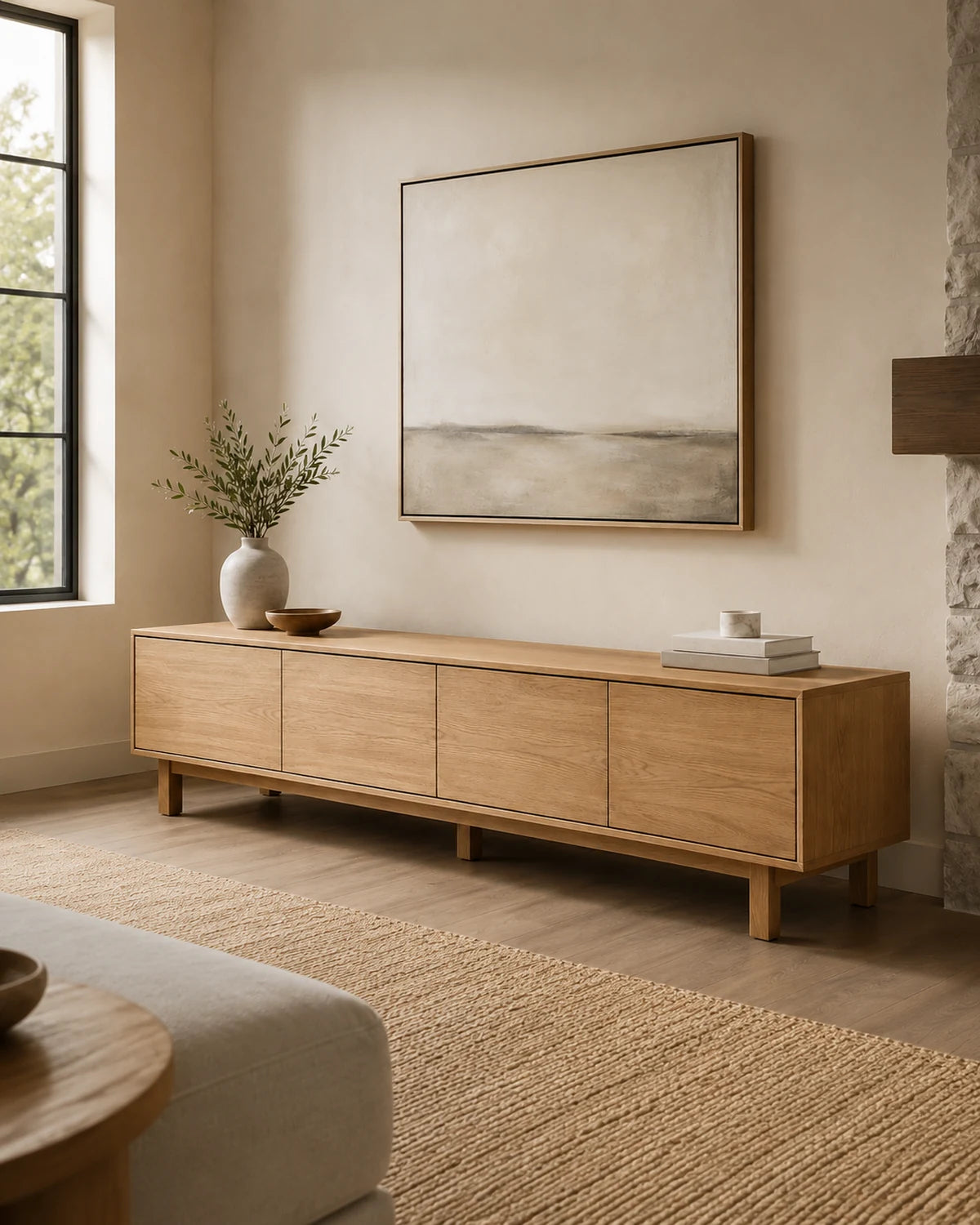 Slimline Media Console