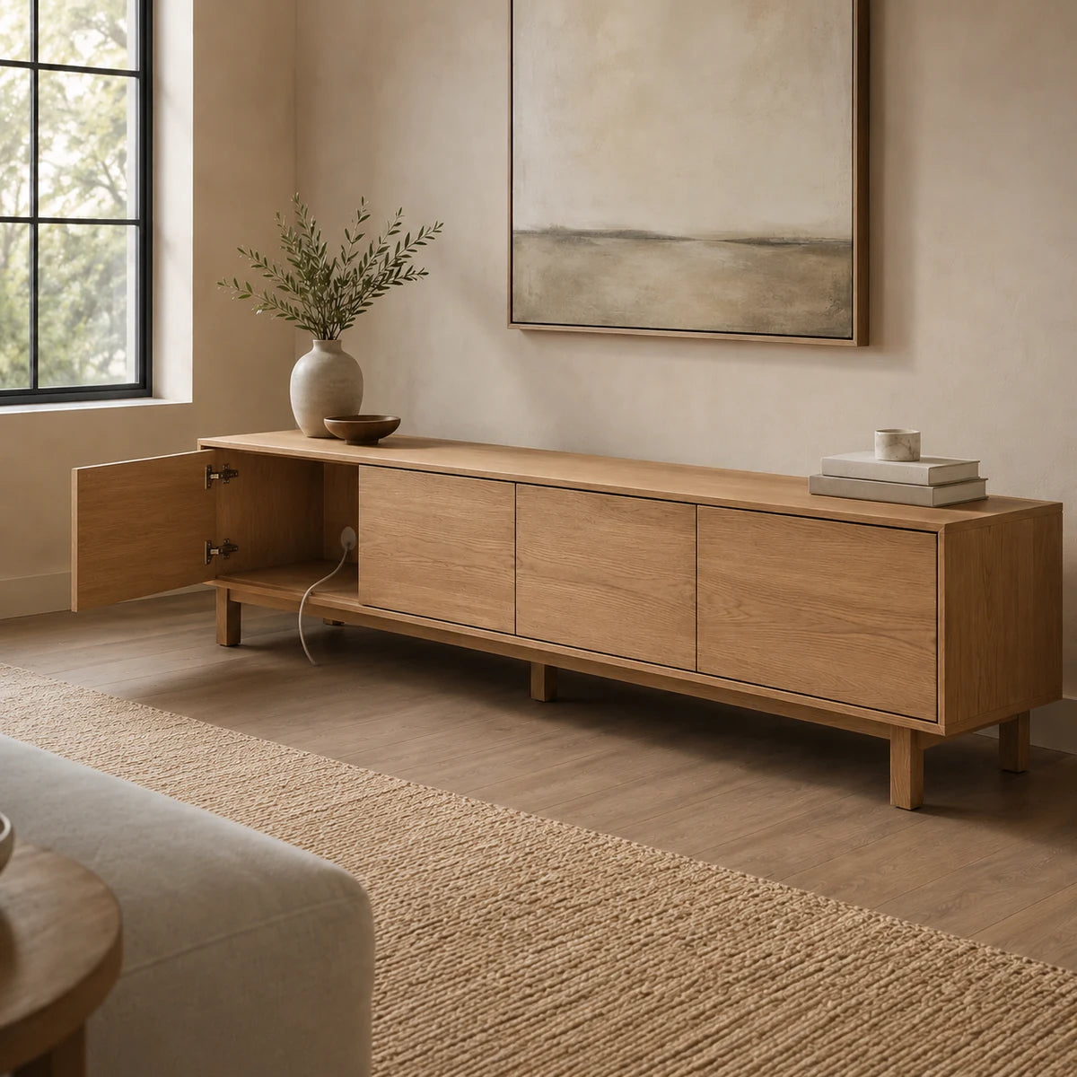 Slimline Media Console