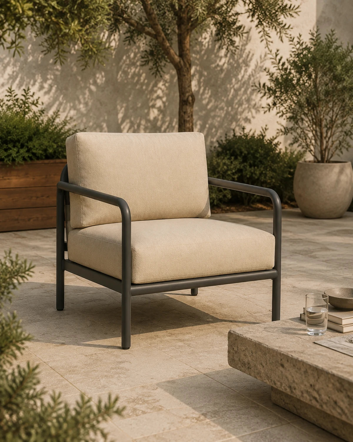 All-Weather Outdoor Lounge Chair