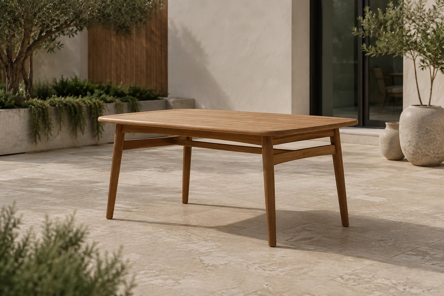 Compact Outdoor Dining Table