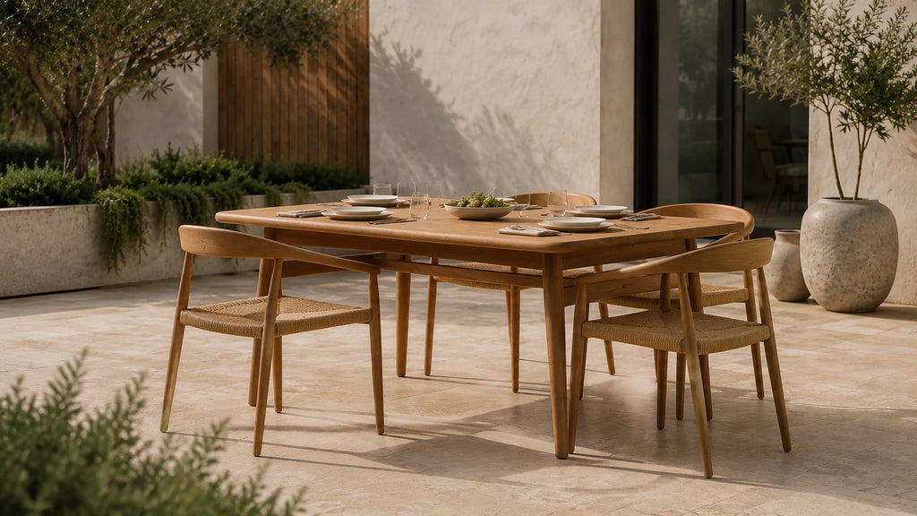Compact Outdoor Dining Table