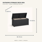 Outdoor Storage Deck Box